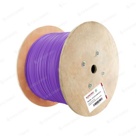 Cat 6 UTP cable wooden wheel 23AWG